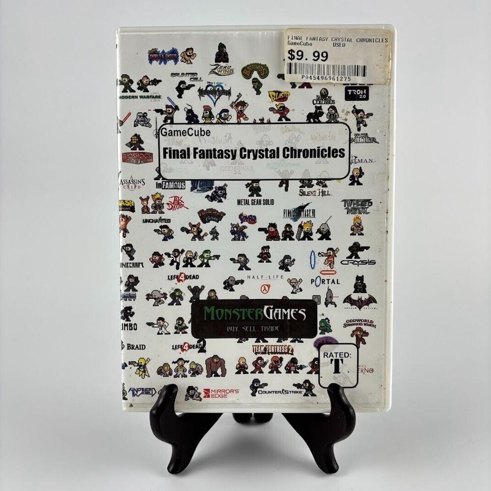 Final Fantasy: Crystal Chronicles (Nintendo GameCube, 2004) TESTED WORKS